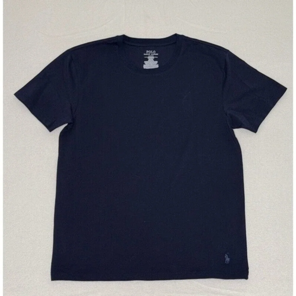 Men's Polo Ralph Lauren Navy Blue Medium T-shirt